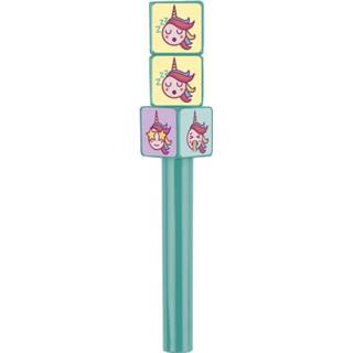 👉 Balpen blauw Moses Met Emoticons 13,3 Cm 8719817495214