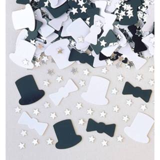 👉 Hoed zwart wit Amscan Confetti Hoed/strik Zwart/wit 14 Gram 13051420734