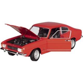 👉 Modelauto rood metaal Ford Capri 1969 17,5 Cm - Speelgoed Auto Schaalmodel 8720147289688