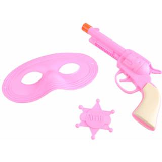 👉 Roze Lg-imports Verkleedset Cowgirl 3-delig 5413247023919