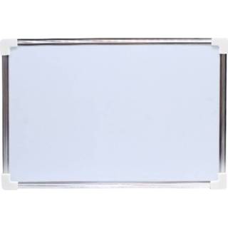 👉 Whiteboard 20x30 Cm - Tweezijdig Magnetisch Memobord / Planbord 8714426432148