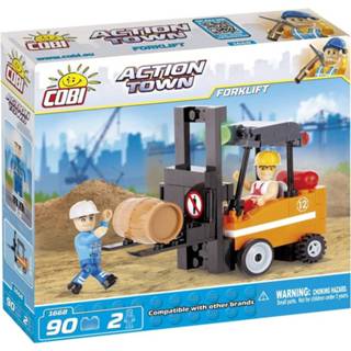 👉 Cobi Action Town Bouwset Forklift 90-delig 1668 5902251016685