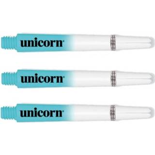 👉 Shaft blauw wit nylon Unicorn Cosmos Shafts Comet Short 34,3 Mm Blauw/wit 3 Stuks 54722799339