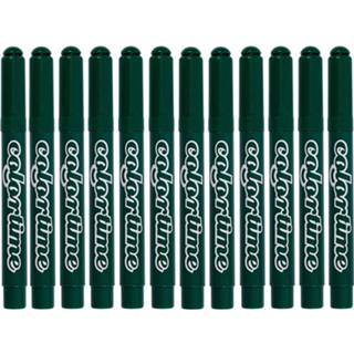 👉 Stift groen Colortime Stiften Lijndikte 5 Mm 12 Stuks 5707167883334