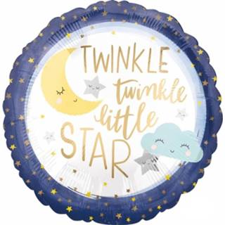 👉 Folieballon multikleur Amscan 'Twinkle Little Star' 45 Cm 26635385060