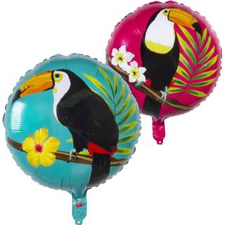 👉 Folieballon multikleur Boland Toekan Per Stuk 45 Cm 8712026525925