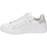 👉 Lage sneakers glad leer meisjes wit kinderen Nelson Kids 8720251138582