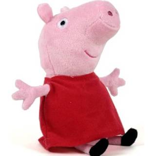 👉 Knuffel pluche polyester roze kinderen Peppa Pig/big 28 Cm Speelgoed - Cartoon Varkens/biggen Knuffels Voor 8720147660791