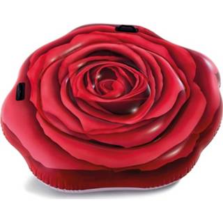 👉 Luchtbed rood rose Intex Red 137 X 132 Cm 6941057413419