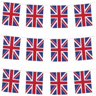 👉 Vlaggenlijn kunststof multikleur 3x Union Jack Vlaggenlijnen 10 Meter - Engeland/britse Feestartikelen Vlaggetjes/slingers Versiering 8720147524819