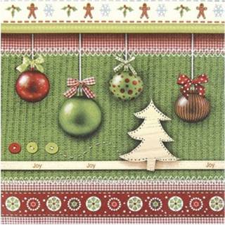 👉 Kerstservet groen fsc papier multikleur 40x Kerst Servetten Met Ballen En Kerstboom Mix Credit 33 X Cm - Kerstdiner Tafeldecoratie Versieringen 8720147576498