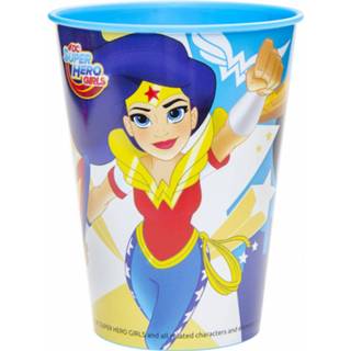 👉 Drinkbeker kunststof multikleur Lg-imports Wonderwoman 260 Ml 8719817521074