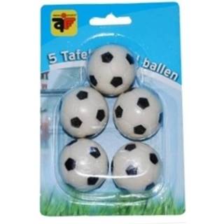 👉 Multikleur 5x Stuks Tafelvoetbal Ballen Van 3 Cm 8718758009917