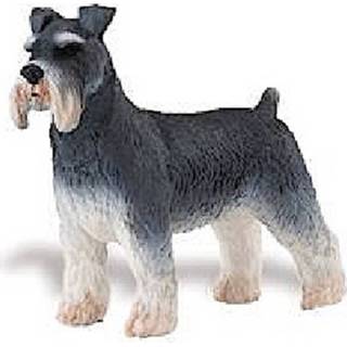 👉 Grijs wit kunststof Safari Speeldier Schnauzer 7,5 Cm Grijs/wit 95866254308