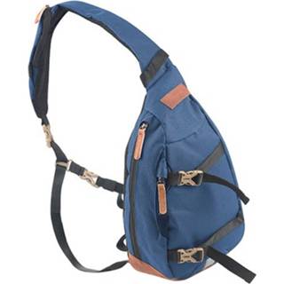 👉 Slingbag blauw polyester Chappo 'Classic' Sportieve 3-in-1: Schoudertas / Heuptas Sling Ideaal Voor Een Dagje Weg 8717253670141