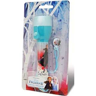 👉 Zaklamp blauw kunststof kinderen meisjes Kids Licensing Frozen Ii 9 X 5 Cm 8435507824965