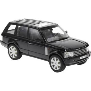 👉 Modelauto metaal zwart Land Rover Range 2003 Suv 20 X 8 7 Cm - Schaal 1:24 Speelgoedauto Miniatuurauto 8719247541000
