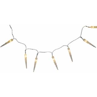 👉 Kerstverlichting wit kunststof Christmas Gifts Led Ijspegel 315 Cm 20 Stuks 8719817730841