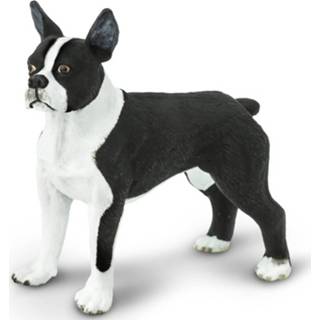 👉 Zwart wit kunststof Safari Speeldier Boston Terrier 5,25 Cm Zwart/wit 95866001131