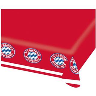 👉 Tafelkleed rood papier Amscan Bayern München 120 X 180 Cm 194099002288