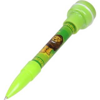 👉 Stempel groen Wild Republic Pen Met Leeuw Junior 12,7 Cm 8719817700479