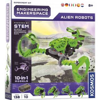 👉 Groen Kosmos Experimenteerset Alien Robots Junior 138-delig 4002051665135