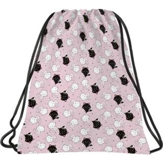 👉 Roze polyester Backup Gymbag Sweet Kittens - 41 X 35 Cm 5901130073641