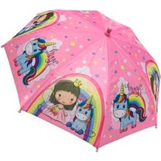 👉 Kinderparaplu roze kinderen meisjes Unicorn Magic Princess 38 Cm 5203199096259