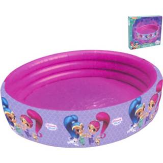 👉 Kinderzwembad PVC kinderen Shimmer & Shine - Opblaasbaar Zwembad 100x30cm 5204549117648