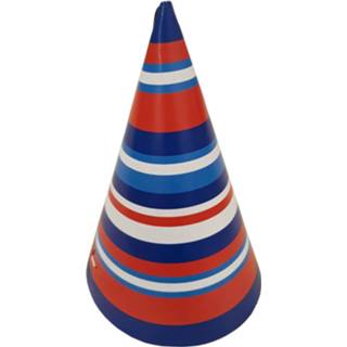 👉 Feesthoed papier Amscan Feesthoedje Strepen Junior 16 Cm 8719817711031