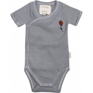 👉 Rompertje zwart wit katoen Little Indians Romper Stripes Junior Zwart/wit 8719817722549