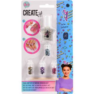 👉 Create It! Nagellakset Nail Art Kit Meisjes 6-delig