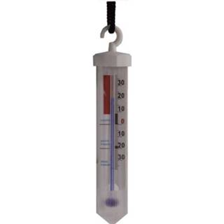 👉 Ophanghaak wit kunststof Diepvriesthermometer Met 19 X 8 2 Cm - Diepvriesthermometers / Temperatuurmeters 8720147917949