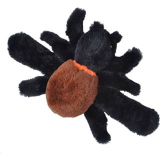 👉 Knuffel zwart bruin pluche Wild Republic Halloween Spin 20 Cm Zwart/bruin 92389224962