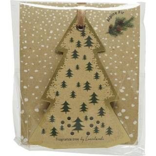 👉 Kerstboom papier multikleur Geur Dennenboom Geurboom Voor In - Boompjes Print Huisgeur/huisparfum Kerstgeuren 8720147785067