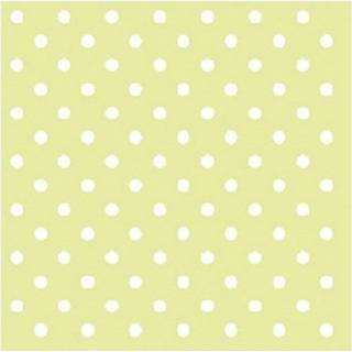 👉 Servet groen papier multikleur 60x Stuks Servetten Met Stippen Kiwi 3-laags 33 X Cm - Feestartikelen Verjaardag 8720276260299