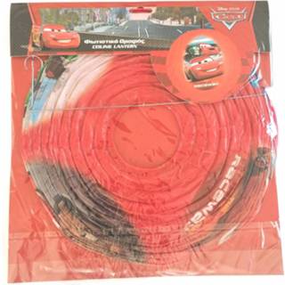 👉 Lampion rood papier jongens Disney Cars 26 Cm 8714143553034