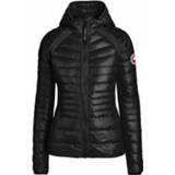 👉 Donsjack zwart XS vrouwen Canada Goose - Women's Hybridge Lite Hoody Q maat XS, 628343068329