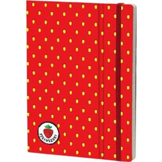 👉 Notitieboek karton papier geel Stifflex Strawberry 21 X 15 Cm Karton/ivoor 8022697008994