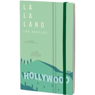 👉 Notitieboek groen papier Stifflex Los Angeles 13 X 21 Cm 8022697011697