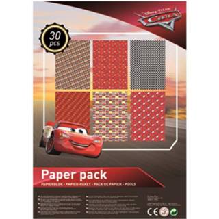 Knutselset papier multikleur Disney A4 Cars 21 X 29 Cm 30 Stuks 8719817783748