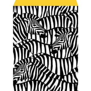 👉 Verpakkingszakje zwart wit papier Haza Original Verpakkingszakjes Zebra 25 X 34 Cm 100 Stuks Zwart/wit 8711319716231