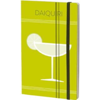 👉 Notitieboek papier karton groen Stifflex Daiquiri 21 X 13 Cm Ivoor Papier/karton 8022697010089