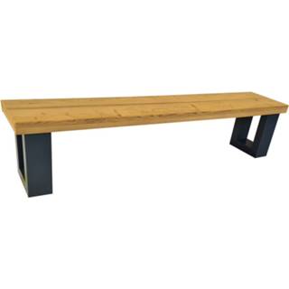 👉 Hout bruin Wood4you - Bankje New England Roasted Wood 130lx40hx38d Cm 9110025708377