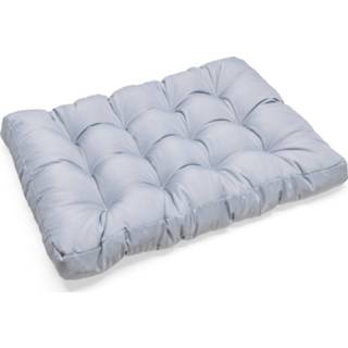 👉 Grijs polyester Wicotex Palletkussen Basic Comfort Zitgedeelte Licht 120x80x15cm 7141224664890