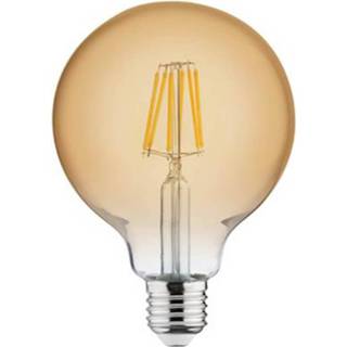 👉 Wit Led Lamp - Filament Rustiek Globe E27 Fitting 6w Warm 2200k 7445931736797