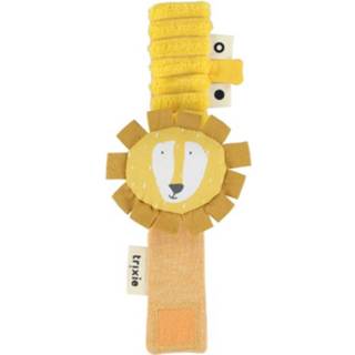 👉 Geel katoen polyester Trixie Polsrammelaar Mr. Lion 19 X 6 Cm Katoen/polyester 5400858245342