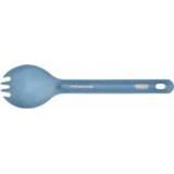 👉 Vargo - Titan-Besteck Gabel-Löffel ULV maat 11 g, blauw/grijs
