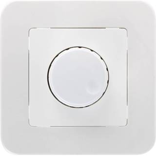 👉 Wit Led Dimmer - 230v Inbouw Enkel Knop 1-300w 7445931713781