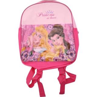 👉 Rugzak roze Disney 28x22x8 Cm Belle Princess At Heart 8718807180833